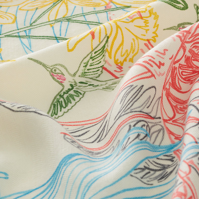 Flamingo Party Coloriage giant triangle - Pink | Hermès Mainland China